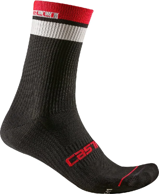 Castelli Gara Thermal 18 Cycling Socks - Black