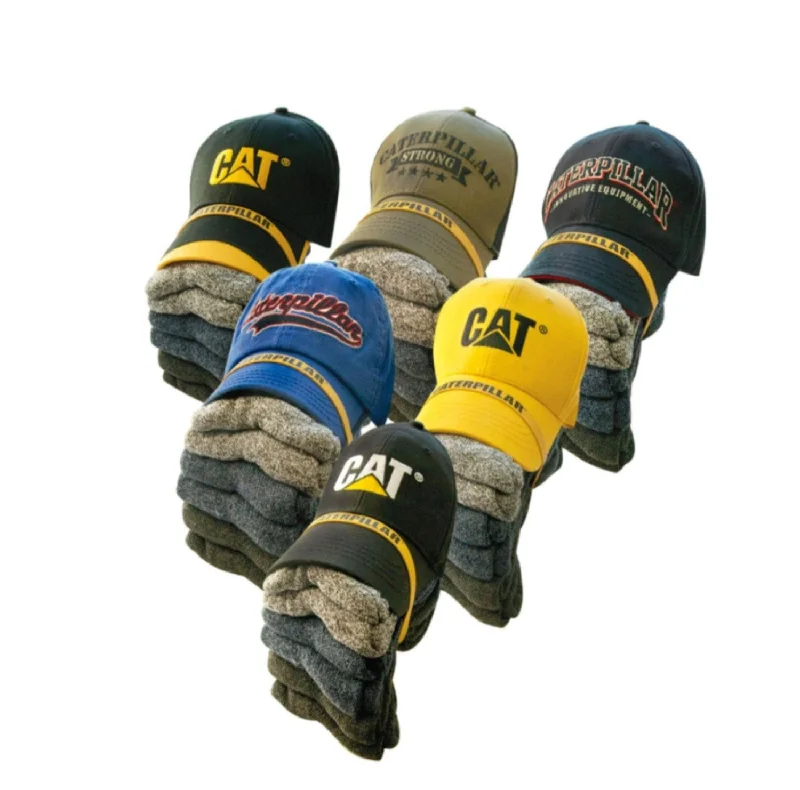 CAT Men's Cap & Sock Bundle