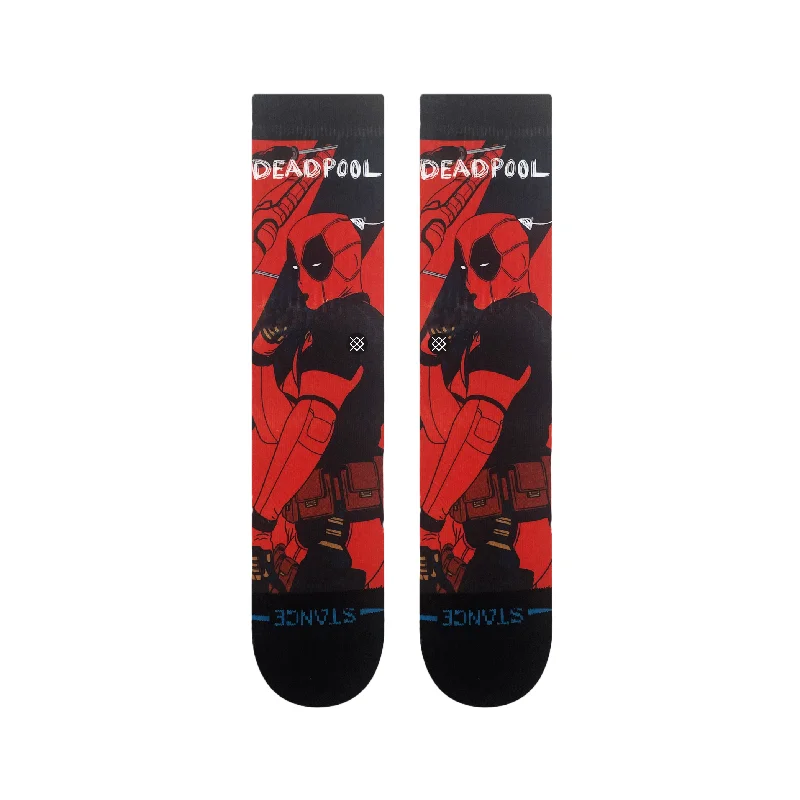 DEADPOOL CREW SOCK