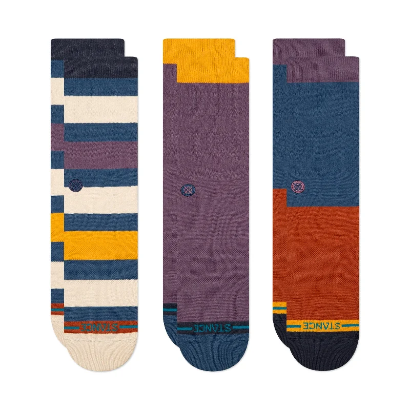 DEXTER CREW SOCK 3 PACK