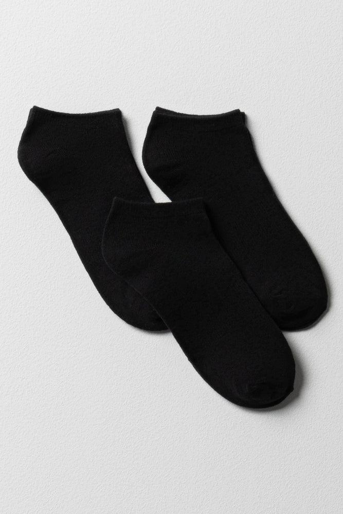 Ob 3Pack Sport Socks  Black