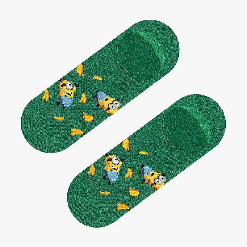 Minions Bananas No Show - Green