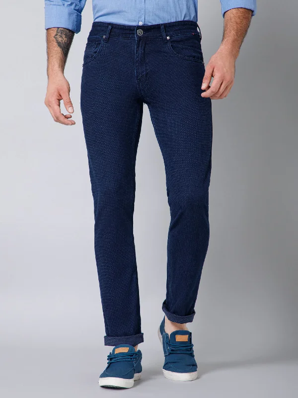 Men's Ultra Narrow fit No Fade Carbon Blue  Jeans