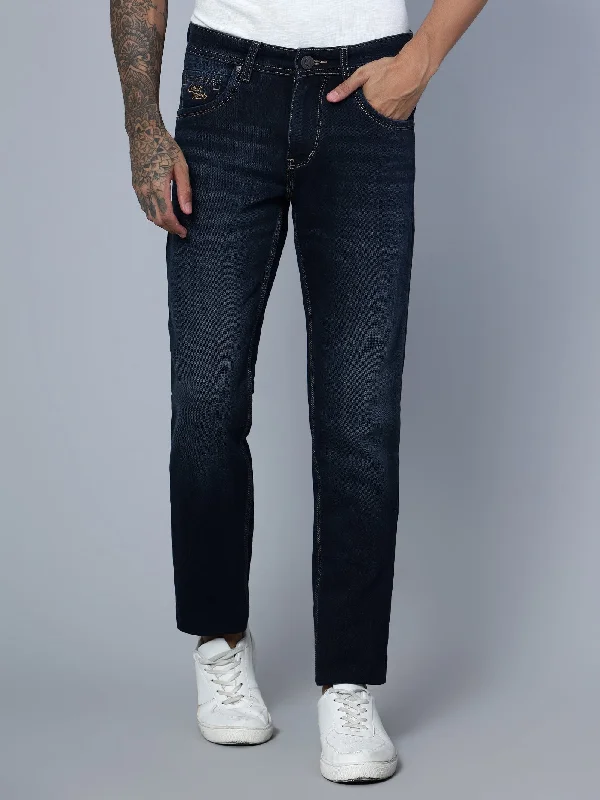 Men's Ultra Narrow fit Light Fade Indigo Blue  Jeans