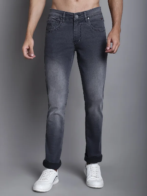 Men's Ultra Narrow fit Medium Fade Grey  Jeans