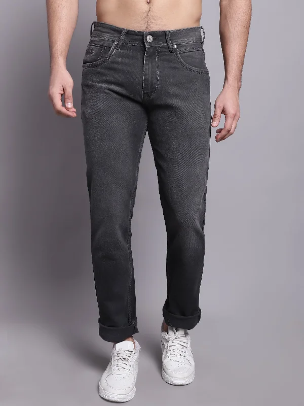 Men's Ultra Narrow fit Medium Fade Dark Grey  Jeans