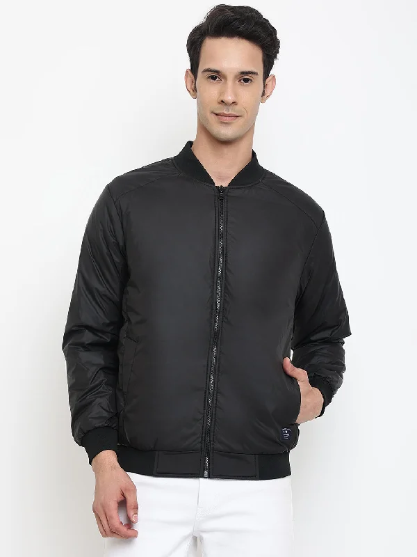 Men Black Jacket