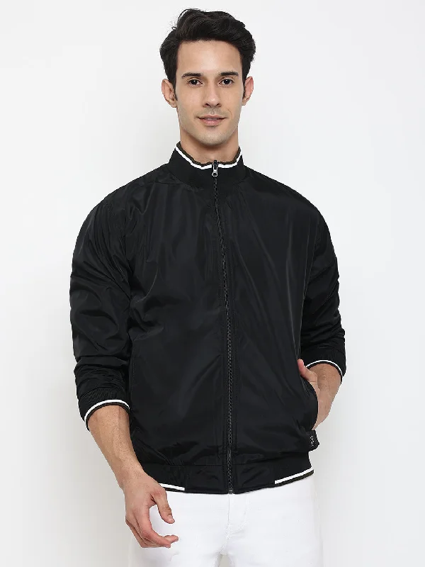 Men Black Jacket