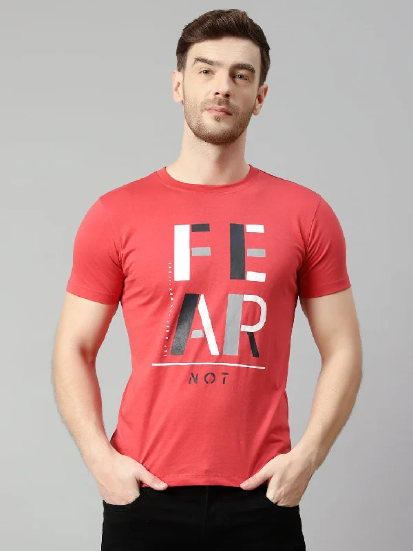 Men Coral T-Shirt