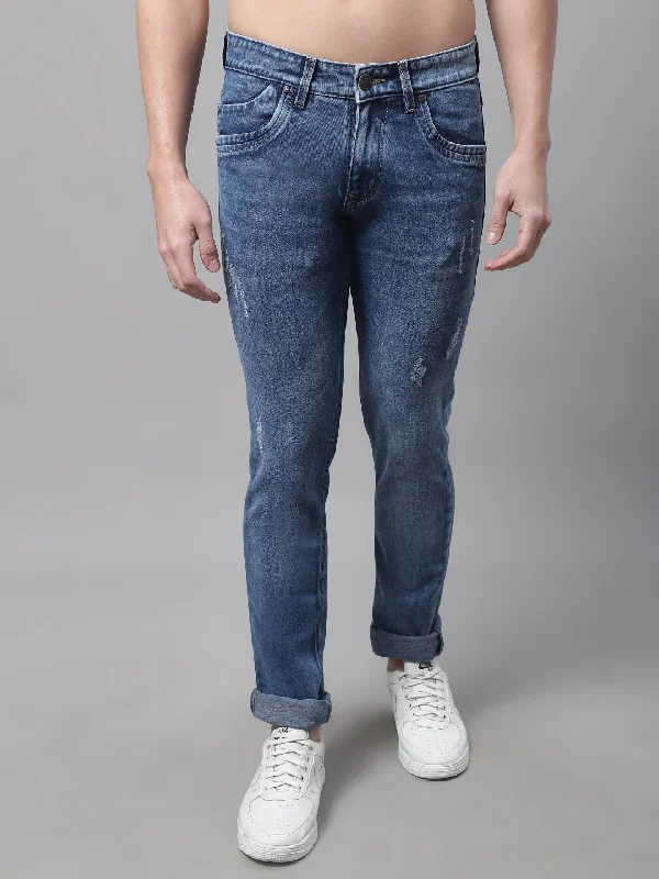 Men's Dark Mercerised Jeans