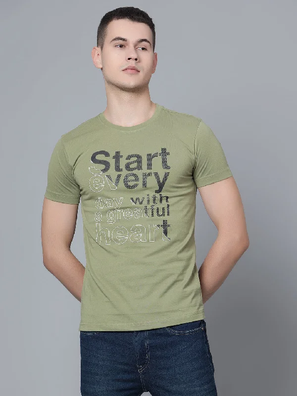 Men Green T-Shirt