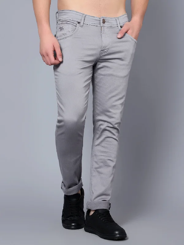 Men's Ultra Narrow fit No Fade Grey  Jeans