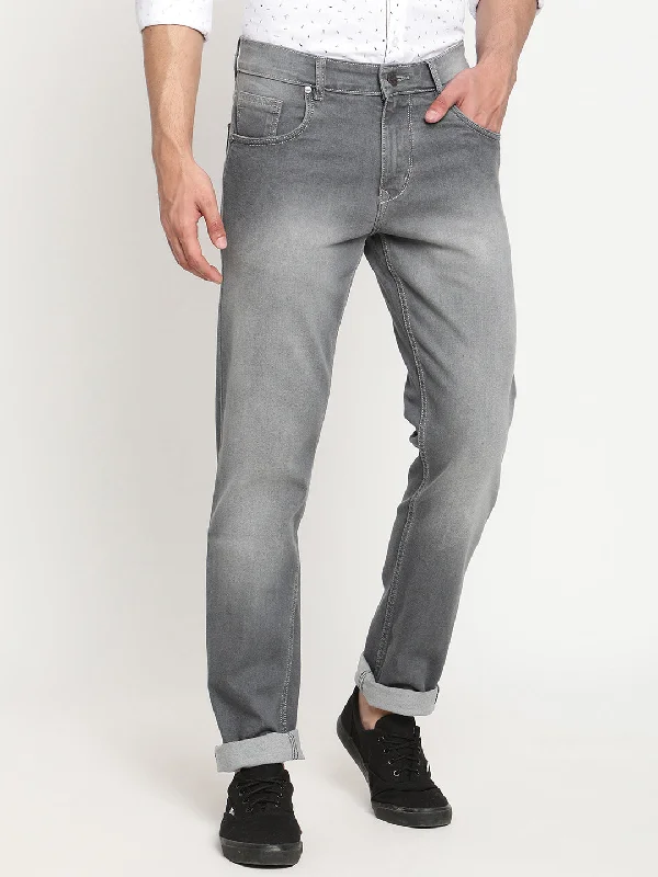 Men's Ultra Narrow fit Medium Fade Grey  Jeans