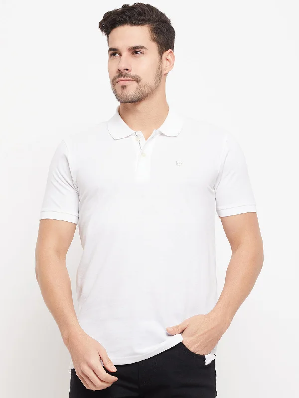 Men White T-Shirt