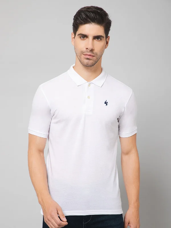 Men White T-Shirt