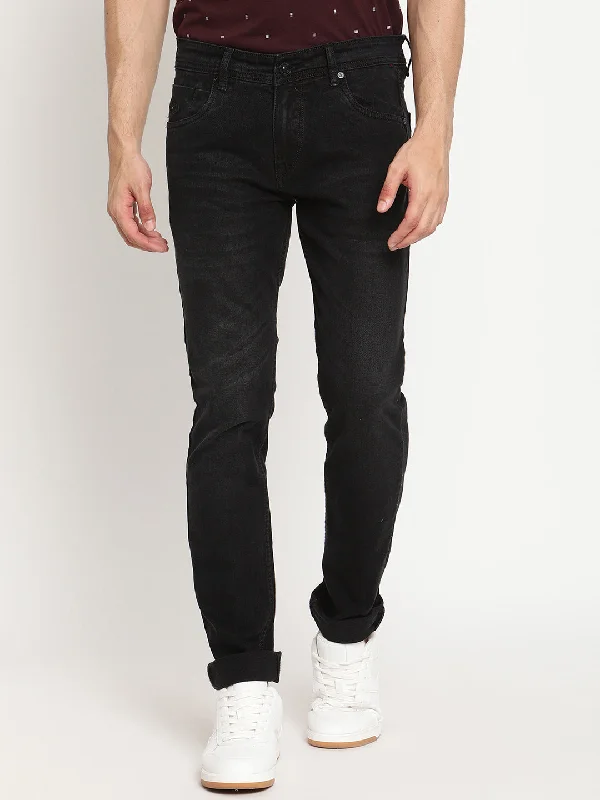 Men's Ultra Narrow fit Light Fade Black  Jeans