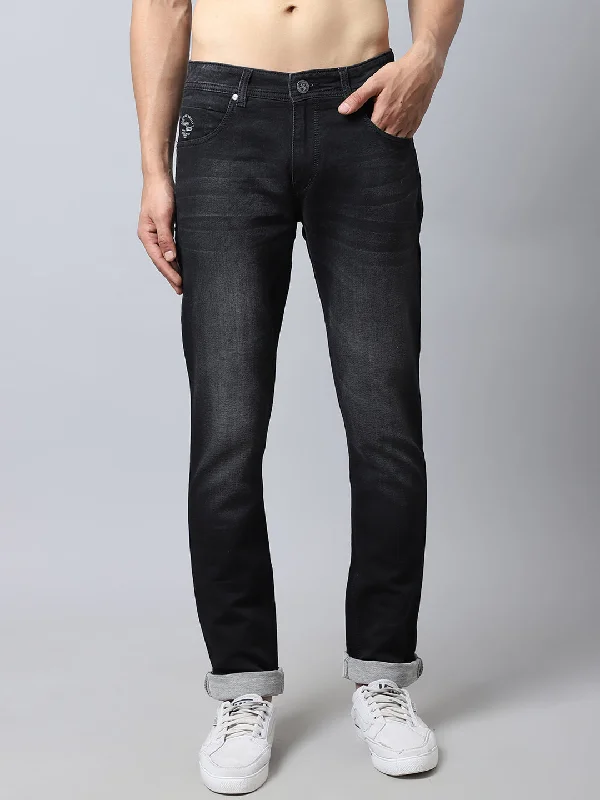 Men's Ultra Narrow fit Light Fade Black  Jeans