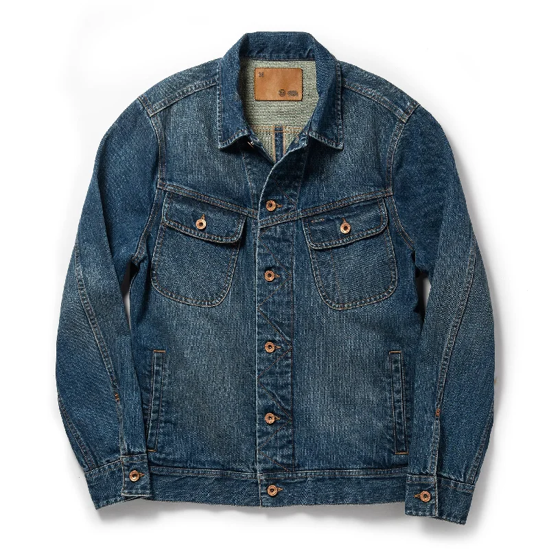 The Long Haul Jacket in 18-Month Wash Organic Selvage