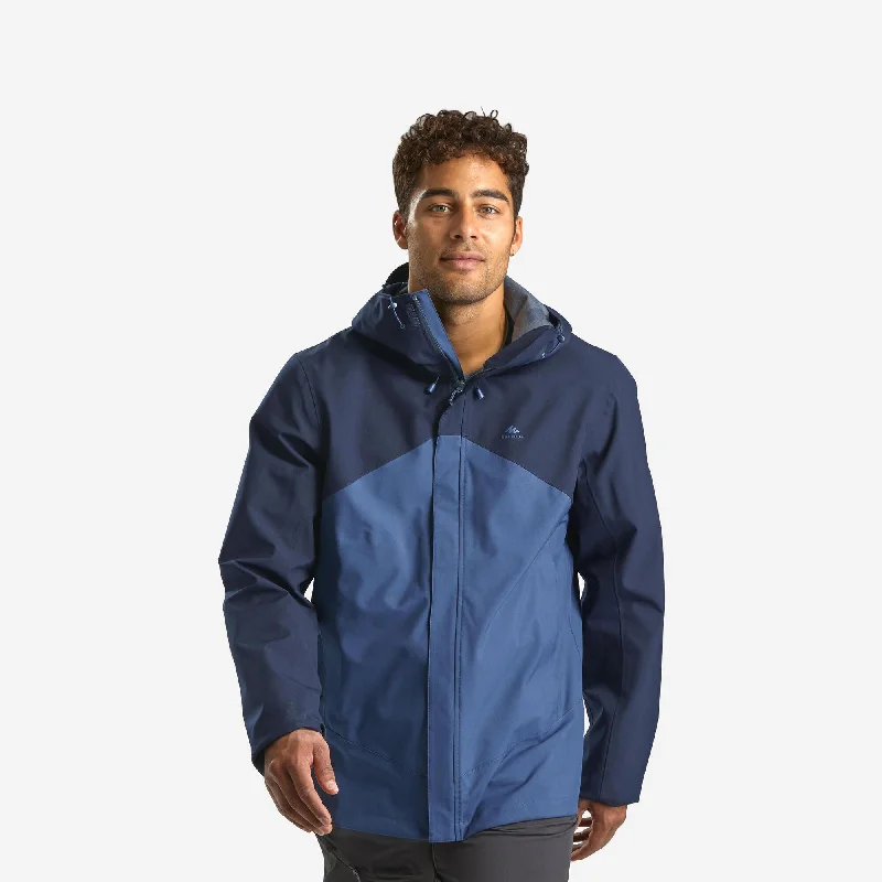 Quechua Men's MH150 Waterproof Rain Jacket