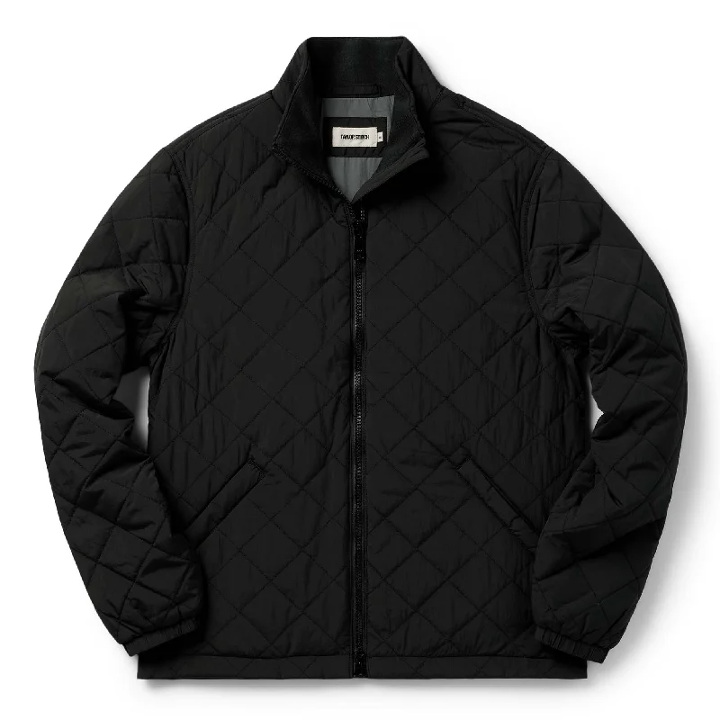 The Vertical Jacket in Black