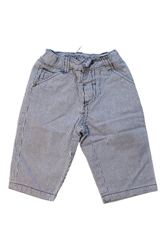 Bout'Chou Striped Casual Pants 3-6M